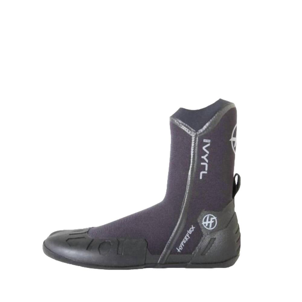 NEW HYPERFLEX men's vryl 3mm high top bootie in black